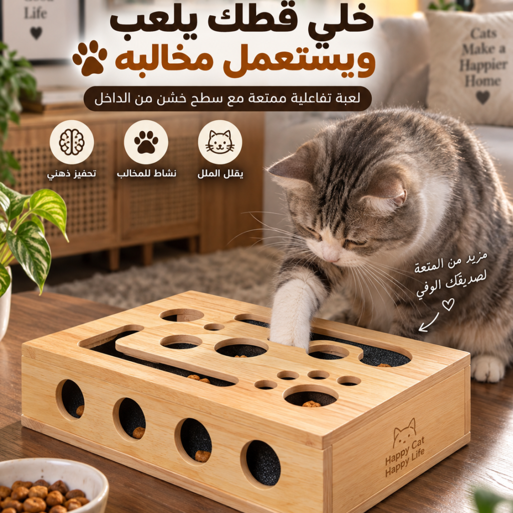 لعبة المخالب التفاعلية للقطط